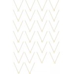 14k gold initial necklace