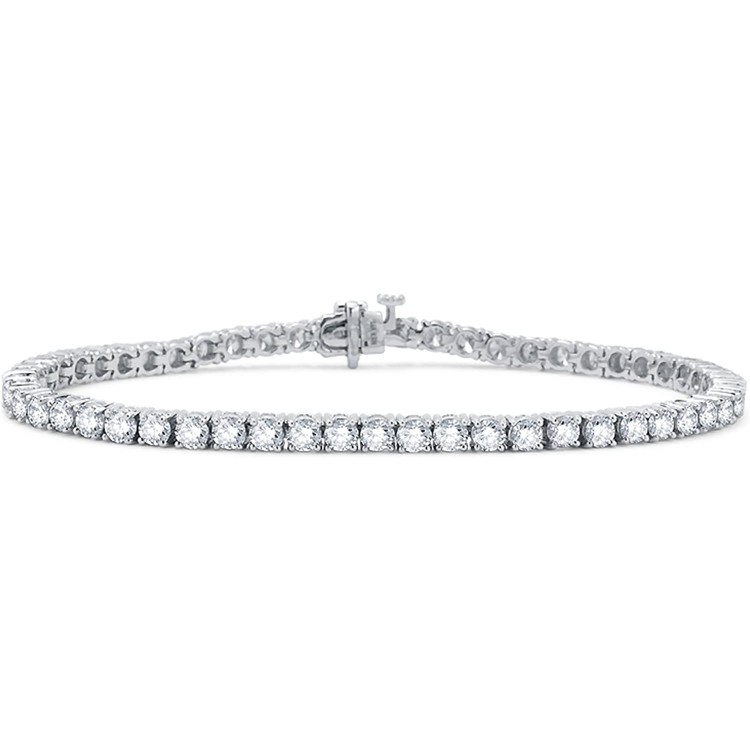 White Sapphire Tennis Fashion Bracelet