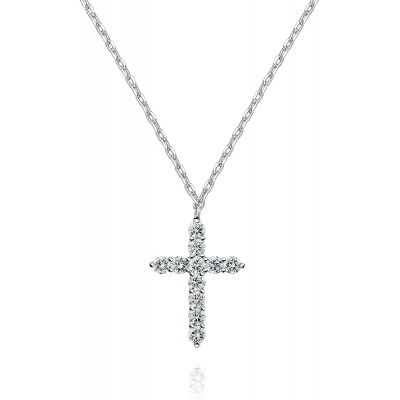 PAVOI 14K Gold Plated Cross Necklace for Women | Cross Pendant | Gold Necklaces for Women