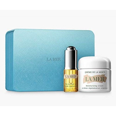 La Mer The Signature Glow Duet | The Moisturizing Cream | The Renewal Oil | Gift Set | Valued at ($480)