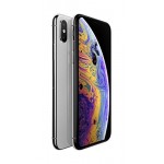 Apple iPhone XS (64GB, Silver) [Locked] + Carrier Subscription