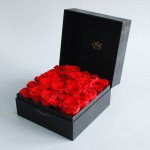 Only rose Eternal Flower Gift Box/Red Ecuadorian Roses Box/Birthday Gift-red