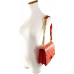 Michael Kors Women's Istanbul Mott Leather Large Chain Shoulder Bag Purse Handbag