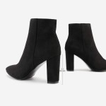 DREAM PAIRS Women's Chunky High Heel Ankle Booties