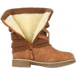 DREAM PAIRS Women's Mid Calf Fashion Winter Snow Boots