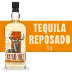 Cazadores Tequila 100% Agave Reposado Mexico, 1 L