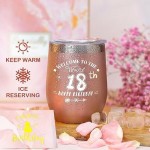 18th Birthday Gifts, Happy Birthday Pamper Set Present Basket, Best 18 Years Old Pamper Gift Ideas for Girls, Best Friends, Sisters, Daughter at Thanksgiving/Christmas/Mother's/Valentines Day