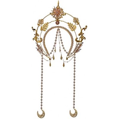 BLESSUME Halo Crown Mary Goddess Headband Women's Halloween Costume Goddess Headpiece