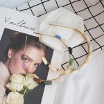 Colorful Stone Headbands Fashion Crystal Stone Hair Hoops Wedding Beach Vacation Hairbands Headdress for Girls Women (Style1, One size)