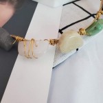 Colorful Stone Headbands Fashion Crystal Stone Hair Hoops Wedding Beach Vacation Hairbands Headdress for Girls Women (Style1, One size)