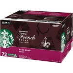 Starbucks French Roast Dark Roast K-Cup Pods, 72 ct