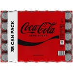 Coke Zero Cans, 35 x 12 fl oz