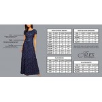 Alex Evenings Women's Long Chiffon Tulip Hem Skirt
