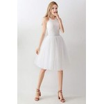 MisShow 2022 Tulle Skirt Tutu Under Skirt Petticoat for Carnival Rockabily Cloth 18 Colours