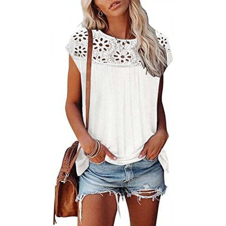 ETCYY NEW Womens Short Sleeve V-Neck Shirts and Raglan Crewneck T Shirts Tees Color Block Casual Loose Fit Tshirts Tops