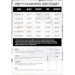 PRETTYGARDEN Women's Summer Bodycon Maxi Tube Dress Strapless Side Slit Long Elegant Cocktail Party Wedding Guest Dresses