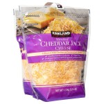 Kirkland Signature Shredded Cheddar Jack Cheeses, 2 x 2.5 lbs