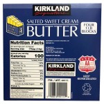 Kirkland Signature Salted Sweet Cream Butter, 4 x 1 lb