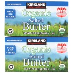 Kirkland Signature Organic Salted Butter, 2 x 16 oz