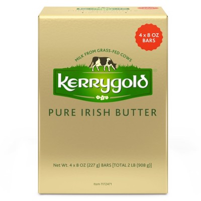 Kerrygold Pure Irish Butter, 4 x 8 oz