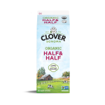 Clover Farms Organic Half & Half, 1/2 gal