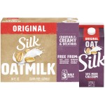Silk Oatmilk, Original Extra Creamy, 3 x 64 oz