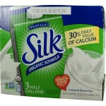 Silk Organic Vanilla Soymilk, 3 x 64 fl oz
