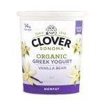 Clover Organic Greek Vanilla Yogurt, 32 oz