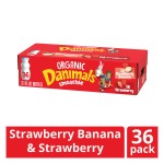 Dannon Danimals Organic Variety Pack Smoothies, 36 x 3.1 oz