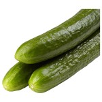 Organic English Cucumbers, Greenhouse Grown, 3 ct