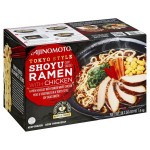 Ajinomoto Shoyu Ramen Bowls with Chicken, 6 ct