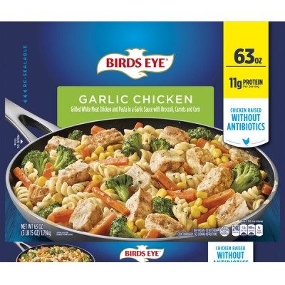 Birds Eye Garlic Chicken Meal, 63 oz