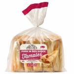 Del Real Foods Pork Tamales, 90 oz