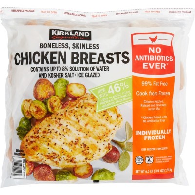 Kirkland Signature Chicken Breast, 6.5 lbs