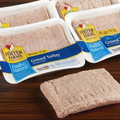 Foster Farms Ground Turkey, 4 x 1.67 lbs