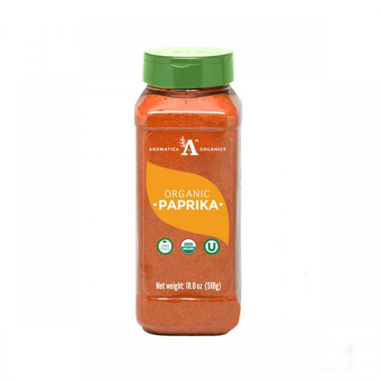 Aromatica Spice Organic Ground Paprika, 18 oz
