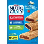 Kellogg's Nutri-Grain Breakfast Bar, 64 x 1.3 oz