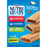 Kellogg's Nutri-Grain Breakfast Bar, 64 x 1.3 oz