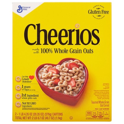 General Mills Cheerios, 2 x 20.35 oz