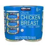 Kirkland Signature Canned Chicken Breast, 6 x 12.5 oz