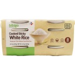 Bibigo Cooked Sticky White Rice, 8 x 7.4 oz