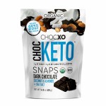 Chocxo Organic Chocolate Keto Snaps, 30 x .5 oz