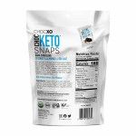 Chocxo Organic Chocolate Keto Snaps, 30 x .5 oz