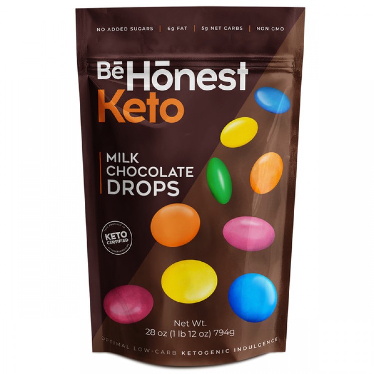 Be Honest Keto Milk Chocolate Drops 28 oz