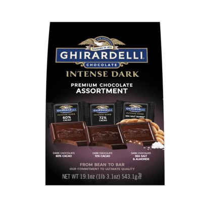 Ghirardelli Squares Intense Dark, 19.14 oz