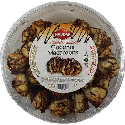 Haddar Gluten Free Chocolate Macaroons, 32 oz