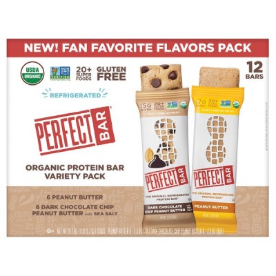 Perfect Foods Organic Bar Variety Pack, 12 ct