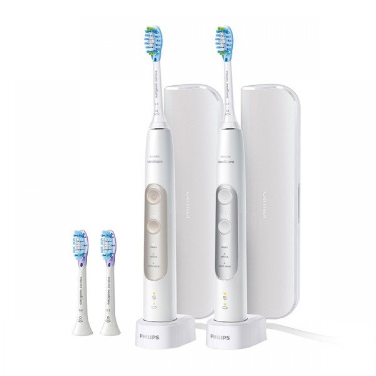 Philips Sonicare PerfectClean Rechargeable Toothbrush, 2-pack