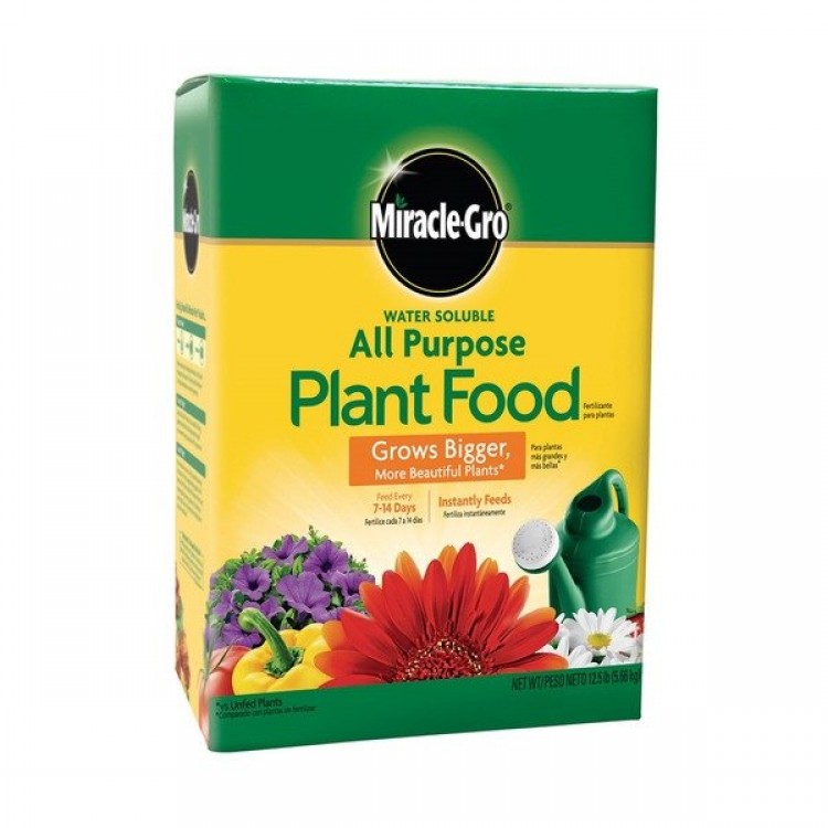 Miracle Gro All Purpose Plant Food, 12.5 lb