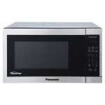 Panasonic 1.3 cu ft Stainless Steel Countertop Microwave Oven NN-SC668S